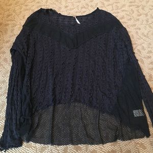 Mesh Free People Top